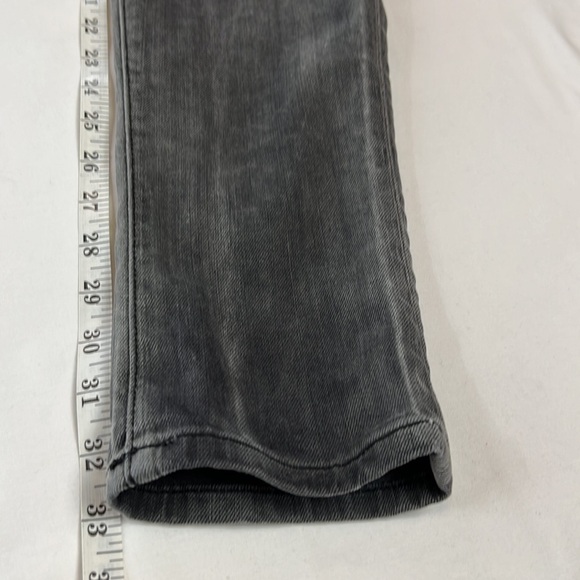 Current Elliott Size 28 Black Distress Skinny Jeans - Picture 8 of 9